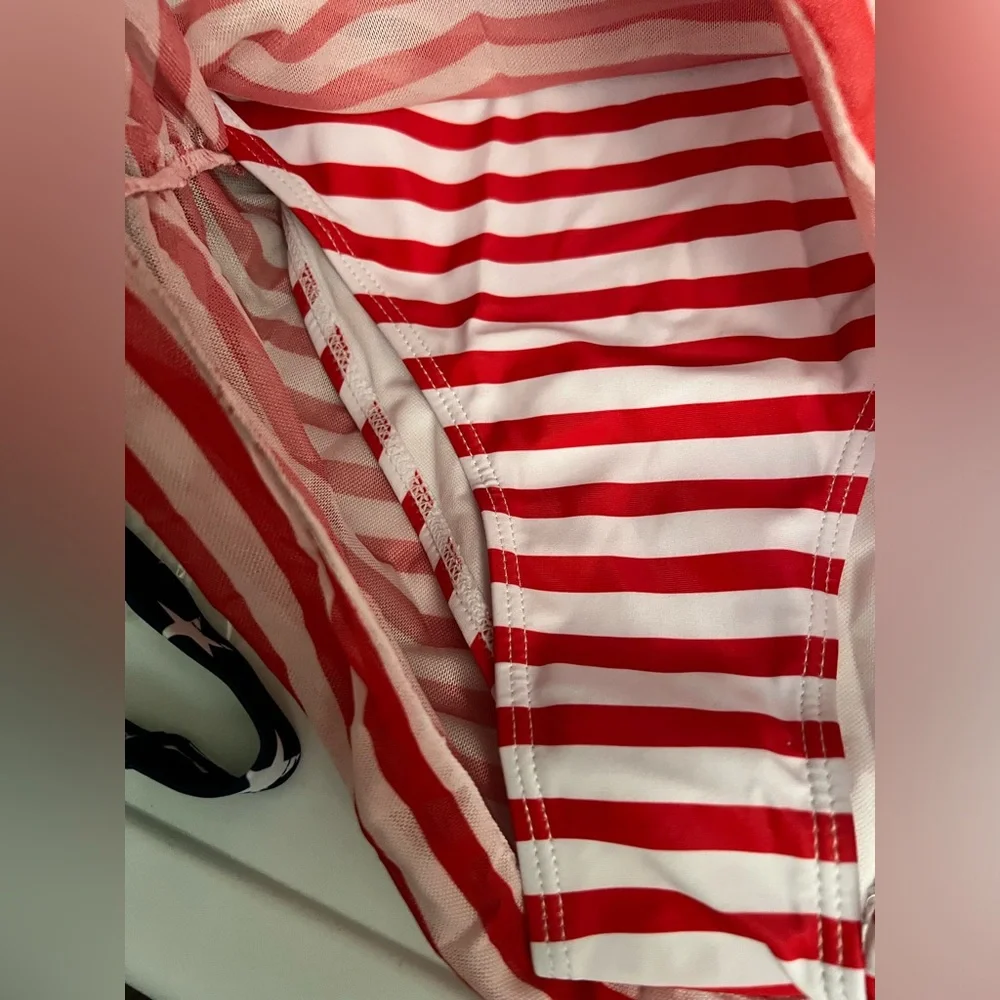 American Flag Patriotic Stars Stripes Bikini Set - Picture 7 of 13